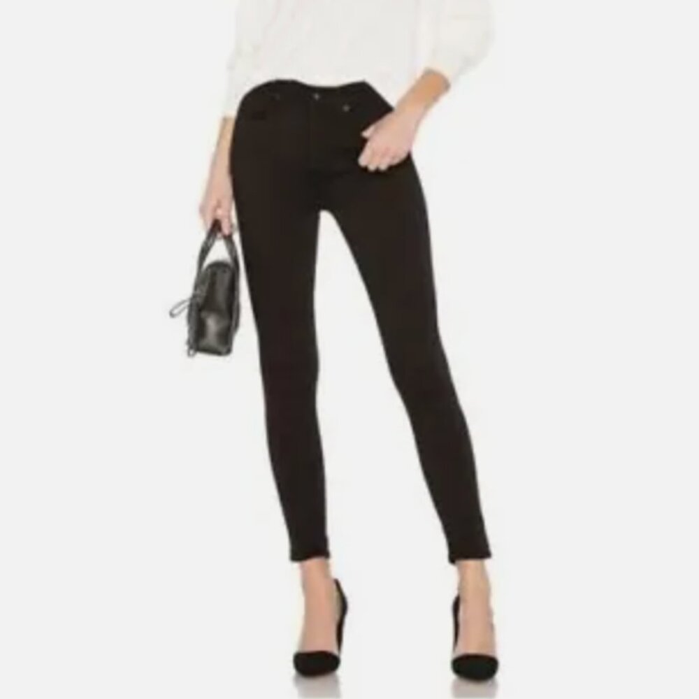 Rag & Bone High Rise Ankle Skinny Jeans